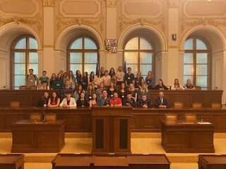 Návštěva Poslanecké sněmovny Parlamentu České republiky
